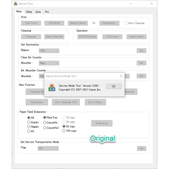 Canon Service Tool V5800,Canon St5800 (2021 Latest)