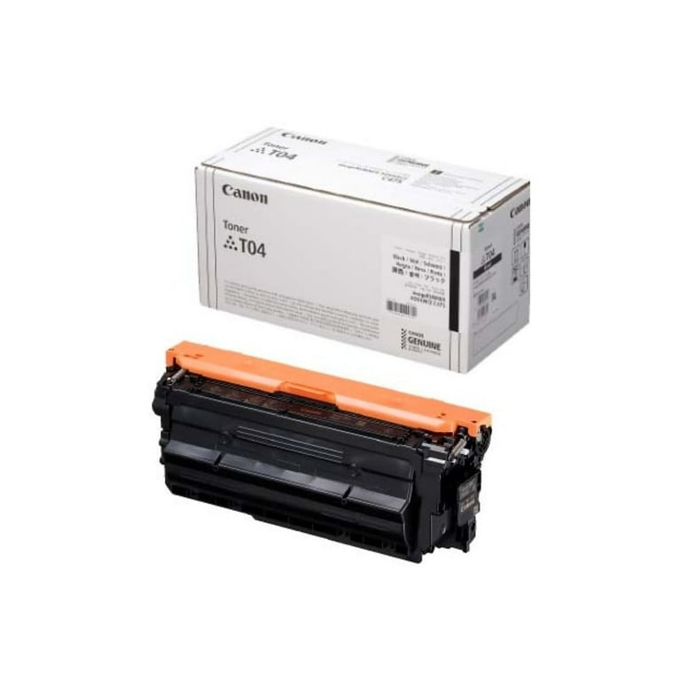 Canon T04 2980C001AA Black Toner Cartridge, 33,000 Page