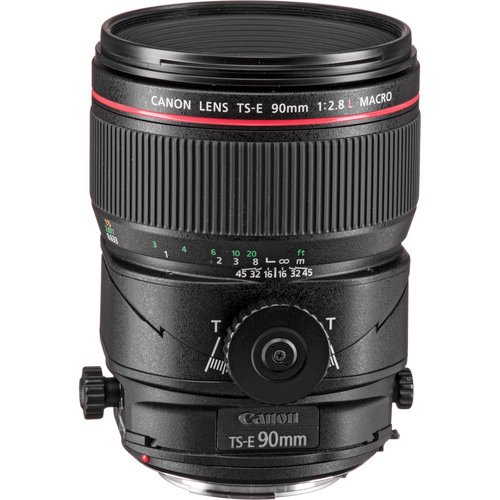 Canon TS-E 90mm f/2.8L Macro Tilt-Shift Lens(Sold without manufacturer warranty)