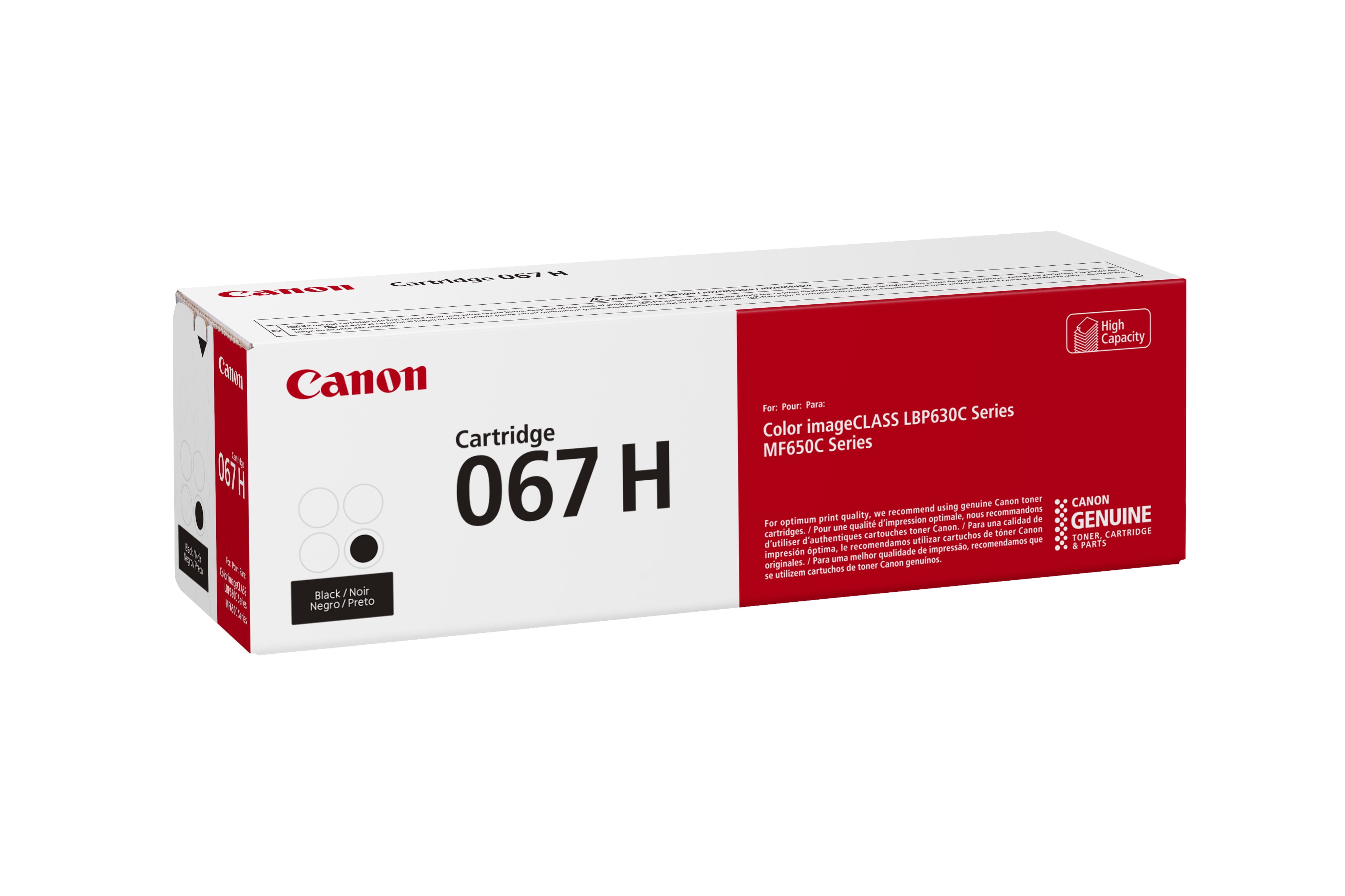 canon 067 h black high yield toner cartridge