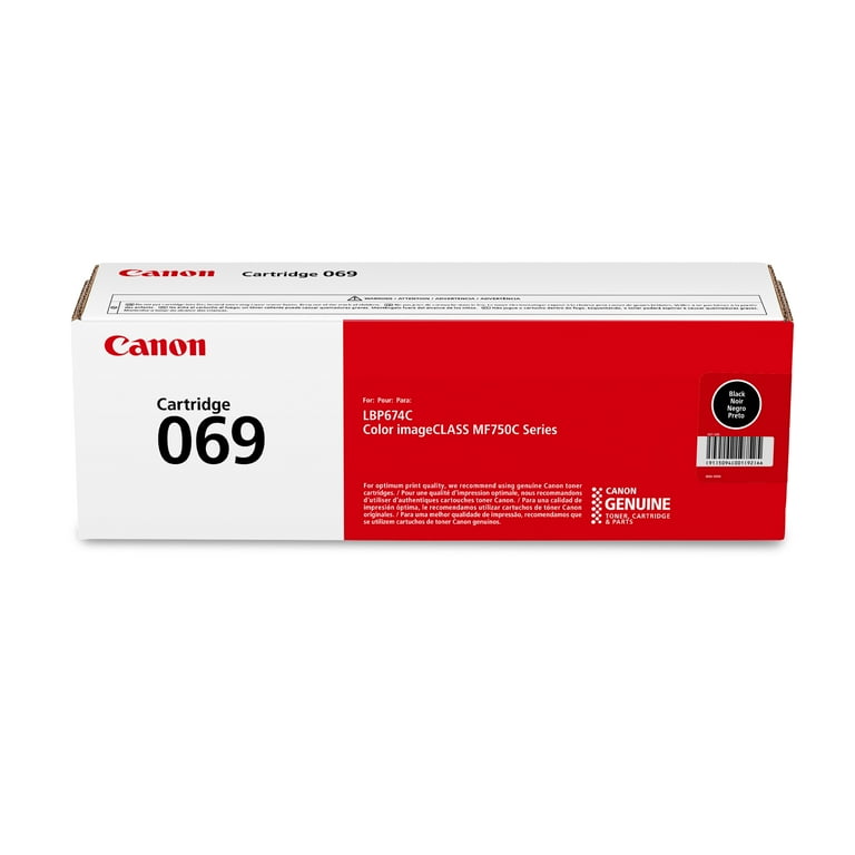 Canon Genuine Toner Cartridge 069 Black, High-Quality Canon Genuine Toner Cartridge 069 Black, High-Quality