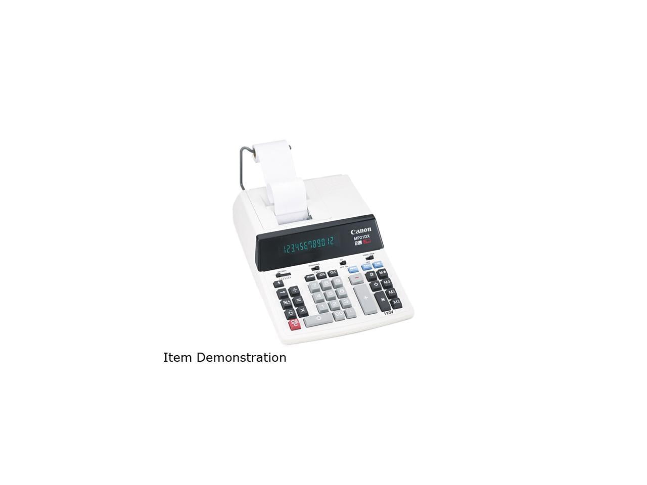 Canon USA MP21DX MP21DX TwoColor Printing Calculator, 12Digit