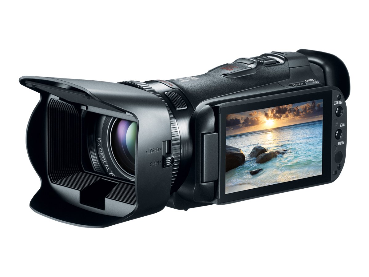 Canon VIXIA HF G20 - Camcorder - 1080p - 2.37 MP - 10x optical zoom - flash 32 GB - flash card - image 1 of 8