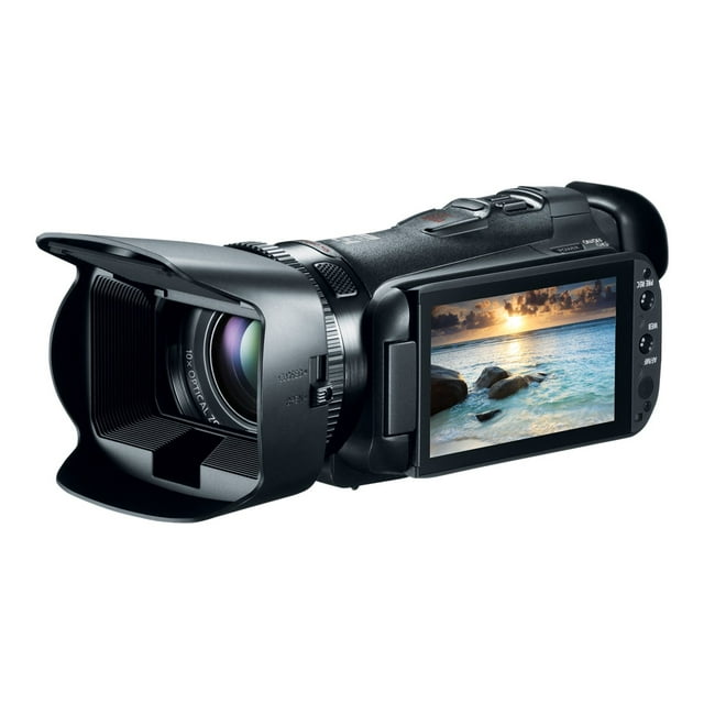 Canon VIXIA HF G20 - Camcorder - 1080p - 2.37 MP - 10x optical zoom - flash 32 GB - flash card
