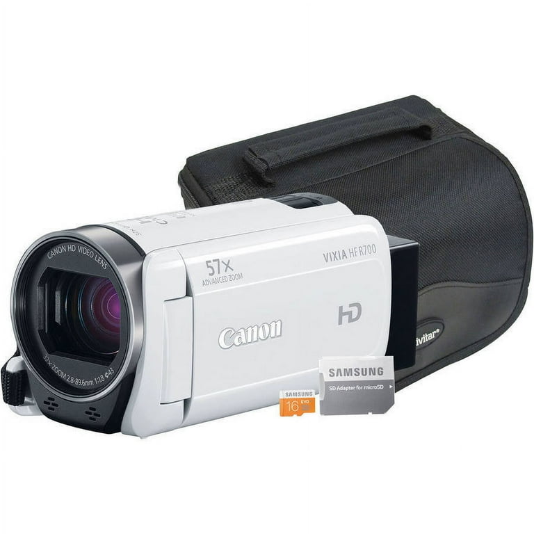 Canon VIXIA HF R700 ビデオカメラ Amazon.com : Canon VIXIA HF R700 Full HD Camcorder (White
