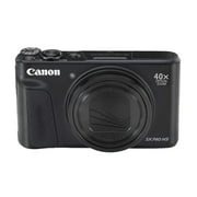 Canon WM2CANPSSX740BK 40x Optical Zoom, 20.3MP CMOS Compact Digital Camera International Version