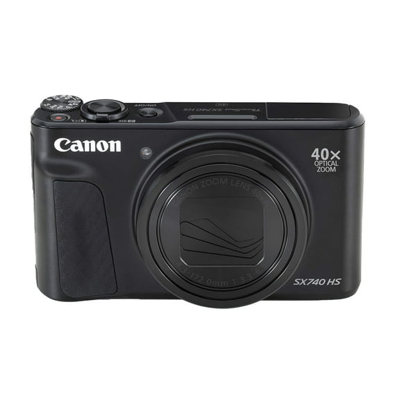 Canon WM2CANPSSX740BK 40x Optical Zoom, 20.3MP CMOS Compact Digital Camera (International Version)