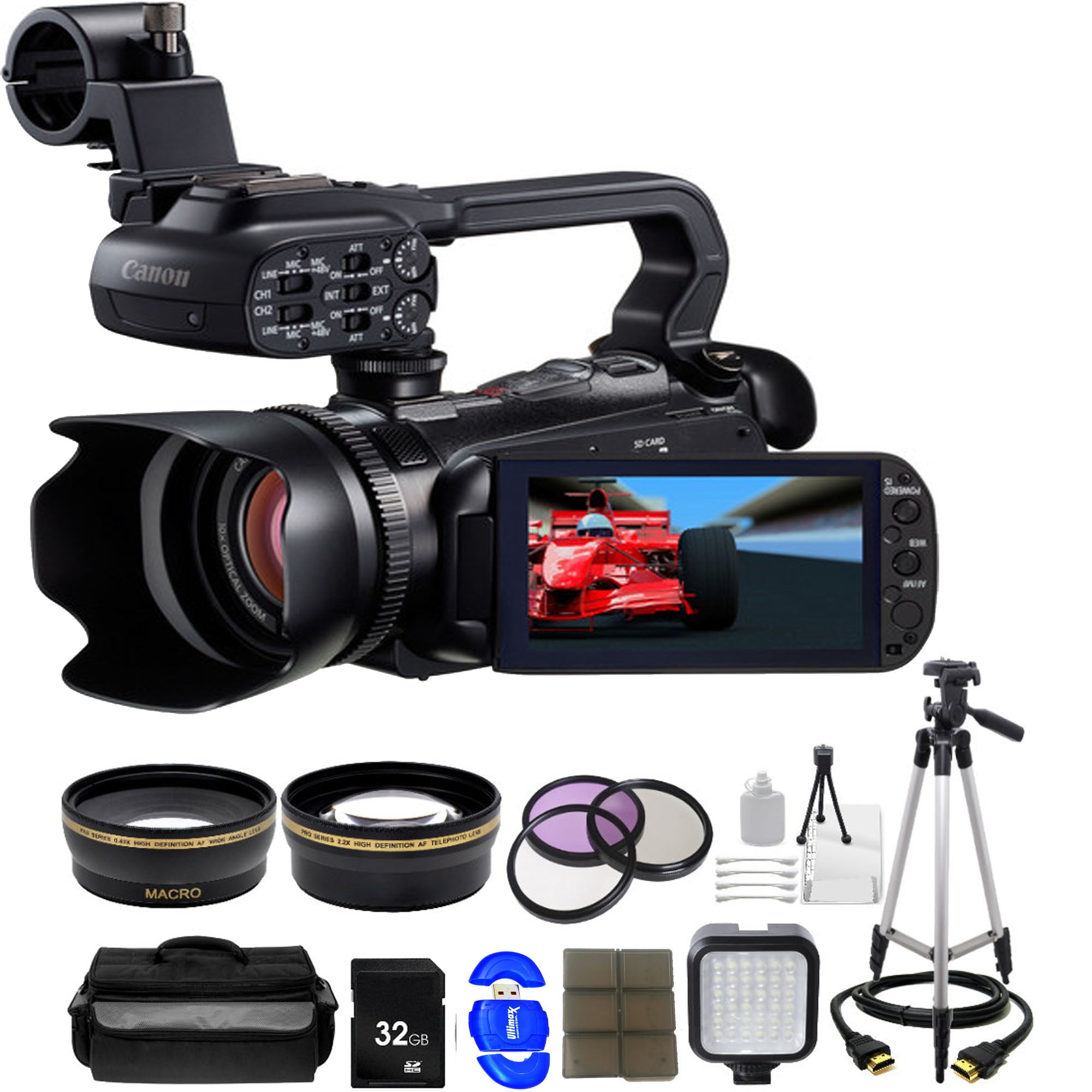 Canon XA10 / xa11 HD Professional Camcorder with Additional