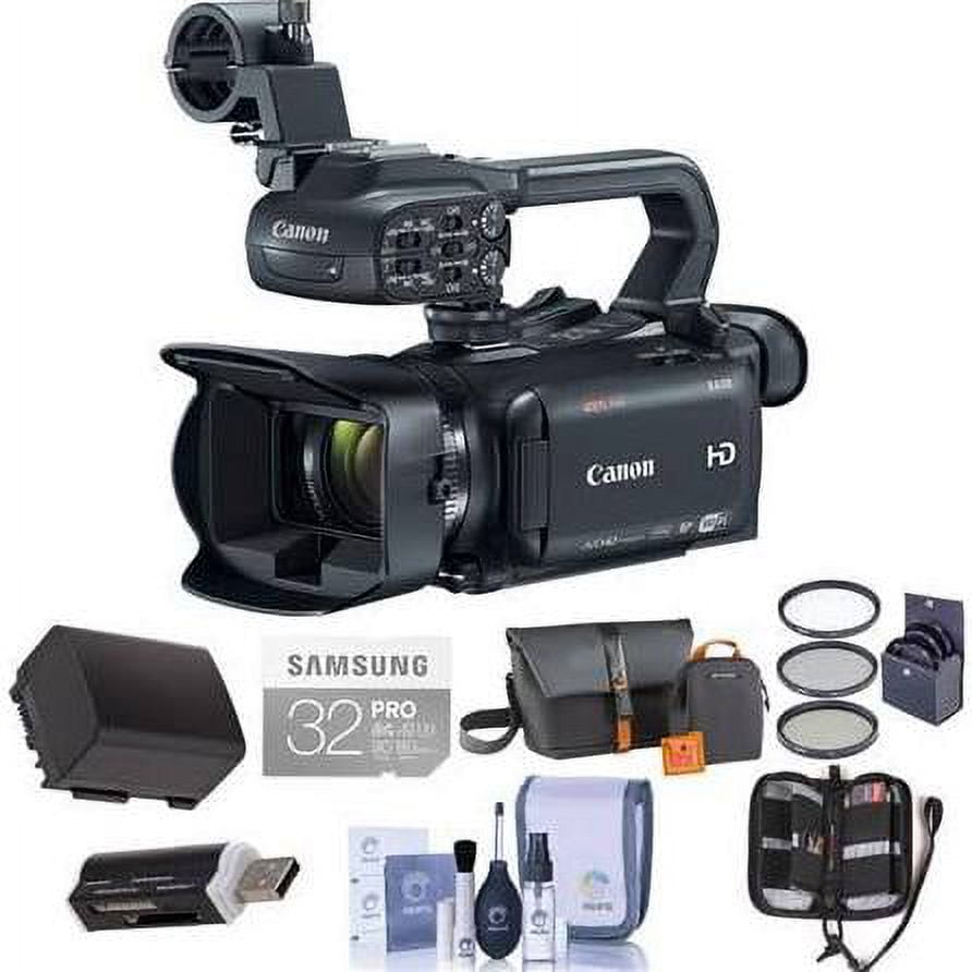 Canon XA35 Professional Camcorder Bundle with Video Bag, 32GB Class