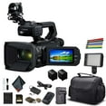 thumbnail image 1 of Canon XA50 Professional UHD 4K Camcorder (3669C002) W/Extra Battery, Soft Padded Bag, 64GB Memory Card, LED Light, and More Base Bundle (International Version), 1 of 6