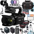 thumbnail image 1 of Canon XA65 Professional UHD 4K Camcorder + 2PC 64 GB Memory + Extra Battery + LED Light + Filters + Tripod + More (29pc Bundle) (International Version), 1 of 5