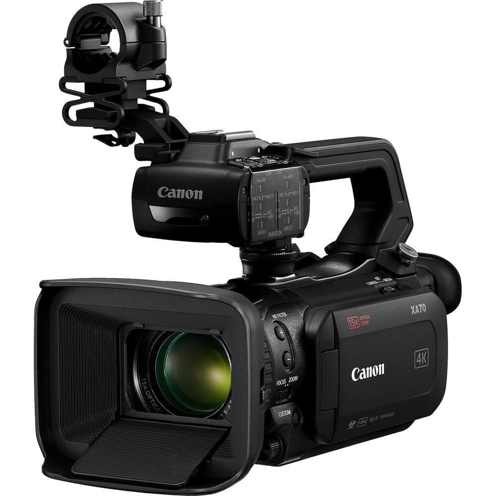 Canon XA70 UHD 4K30 Camcorder with Dual-Pixel Autofocus - PAL