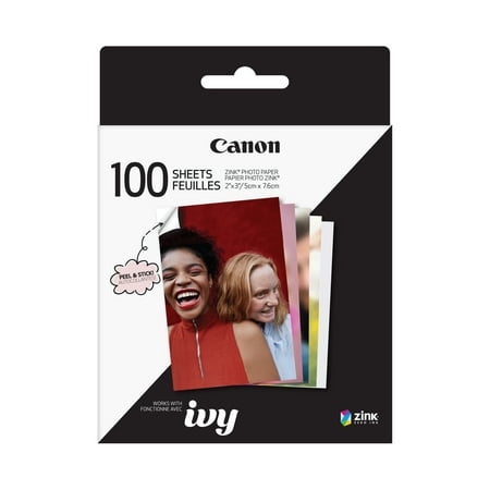 Canon - ZINK Glossy Photo 2" x 3" 100-Count Paper