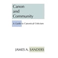 thumbnail image 1 of Pre-Owned Canon and Community : A Guide to Canonical Criticism (Paperback) 9781579104344, 1 of 1