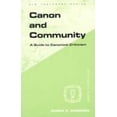 thumbnail image 1 of Pre-Owned Canon and Community Paper (Paperback) 0800604687 9780800604684, 1 of 1