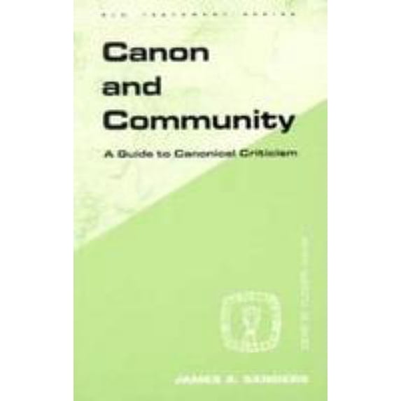 Pre-Owned Canon and Community Paper (Paperback) 0800604687 9780800604684
