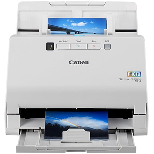 Canon imageFORMULA RS40 Photo and Document Scanner High-Speed Duplex Color 5209C001