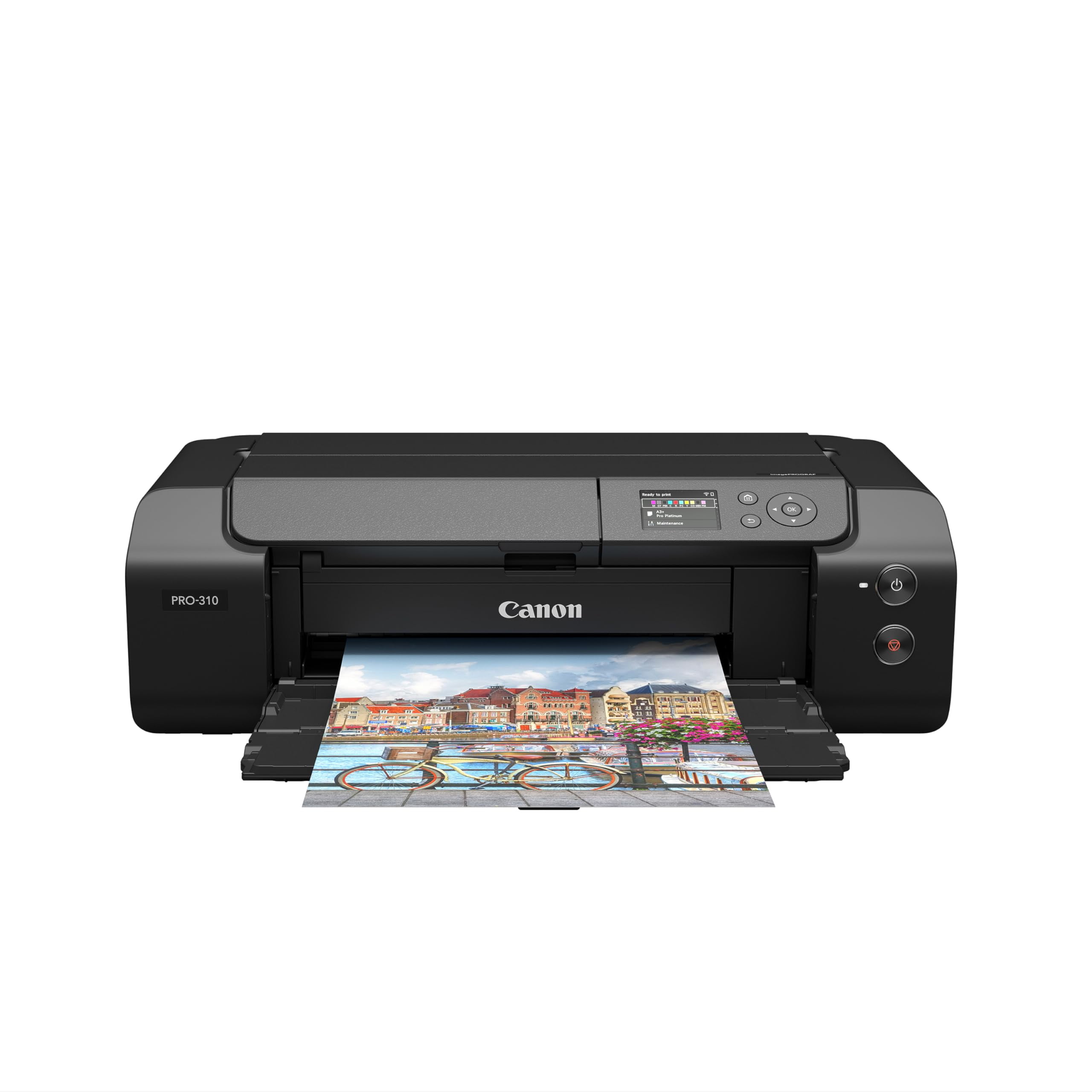 Canon imagePROGRAF Professional 13" PRO-310 Wireless Inkjet Photo Printer with 3.0-Inch Color LCD Monitor, 9 Color Pigment-Based Ink System, Black(Sold without manufacturer warranty)