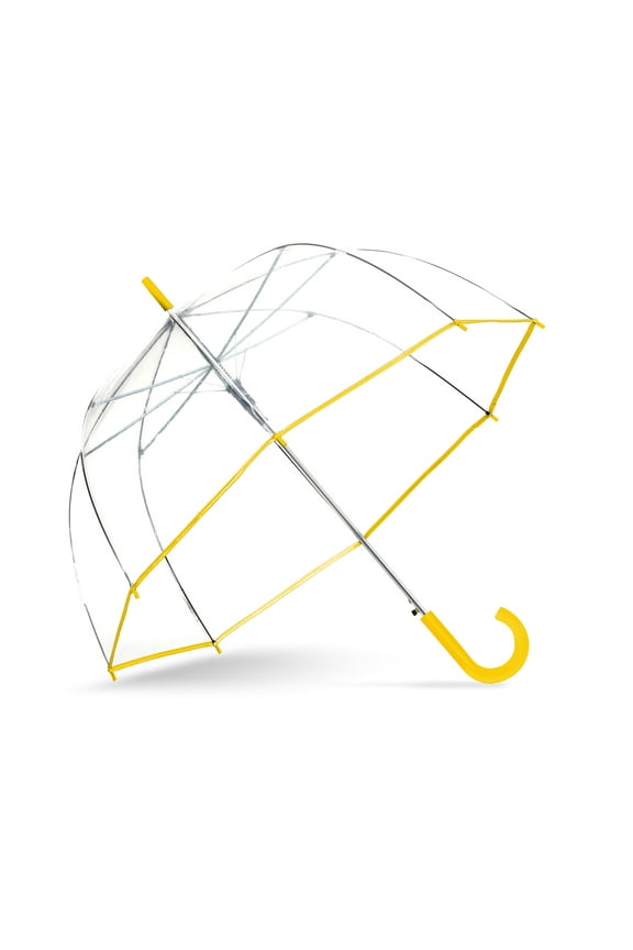 Canopi by ShedRain 52" Auto Open Bubble Rain Umbrella - Clear Yellow