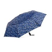 Canopi by ShedRain Windpro Vented Auto Open Auto Close 47" Printed Rain Umbrella - Blue Floral