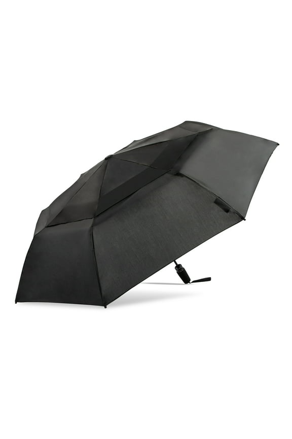 Canopi by ShedRain Windpro Vented Auto Open Auto Close 47" Rain Umbrella - Black
