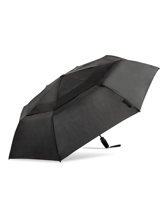 Canopi by ShedRain Windpro Vented Auto Open Auto Close 47" Rain Umbrella - Black