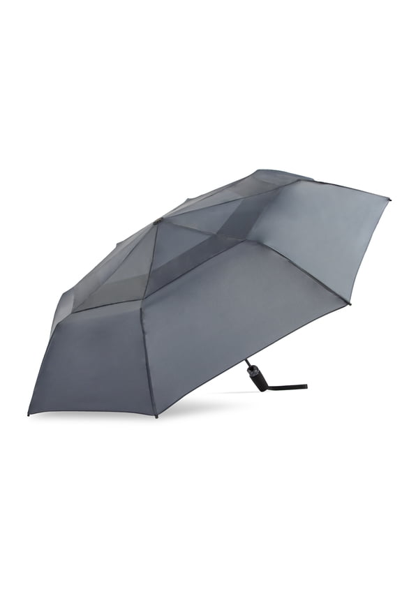 Canopi by ShedRain Windpro Vented Auto Open Auto Close 47" Rain Umbrella - Slate Gray