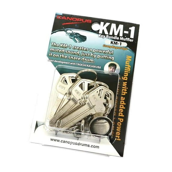Canopus KM-1 Brass Key Bundle Drum/Percussion Muffler System