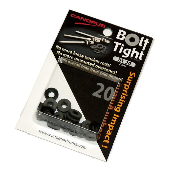 Canopus Drum Hardware 3725000 Bolt Tight Leather Washer - 20 Piece