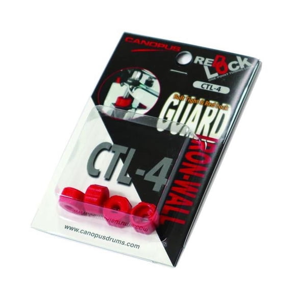 Canopus Drum Hardware Red Tuning Locks - 4 Piece
