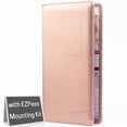 thumbnail image 1 of Canopus PU Leather Car Document Organizer, Medium Size, 6 slots, Rose Gold, 1 of 9