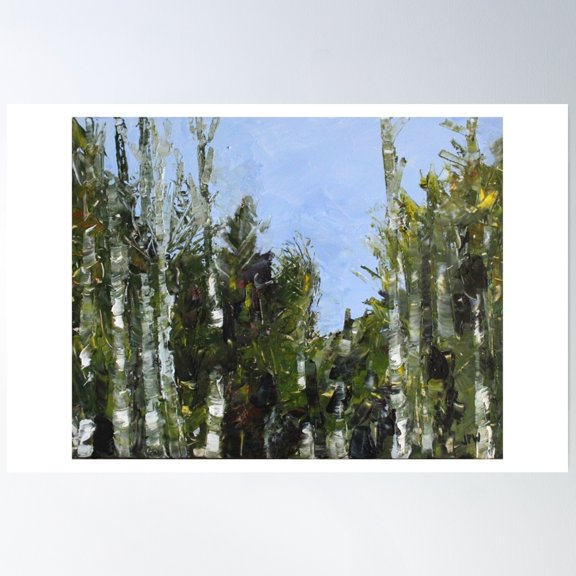Canopy 02 Poster Wall Art, Modern Wall Decor, 8x12 UNFRAMED