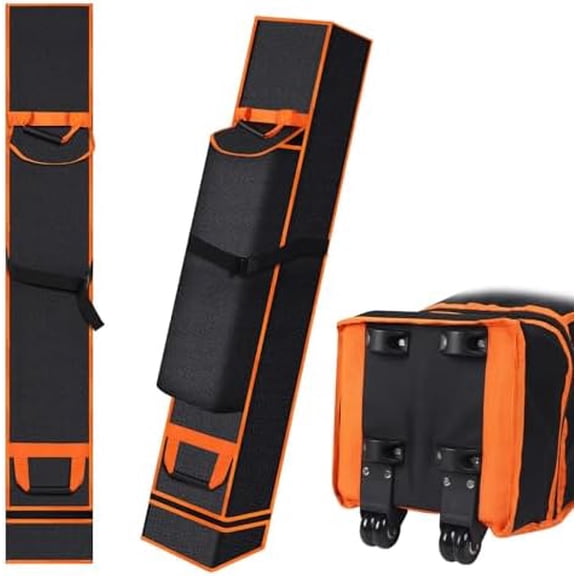 Canopy Bag Replacement for 10 x 10 Up Canopy Tent with Roller Wheels, Outdoor Instant Canopy Storage Bag with Handles, 800D Oxford Fabric (62)