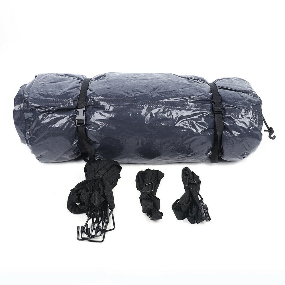 Canopy Carport Tent Car Shed Shelter Heavy Duty Outdoor Storage Anti-snow 98*79' Camping Truck Tent Canopy Pickup Short Bed Box Travel Shelter Simple To Build Truck Minivans SUV Tents Above Ground