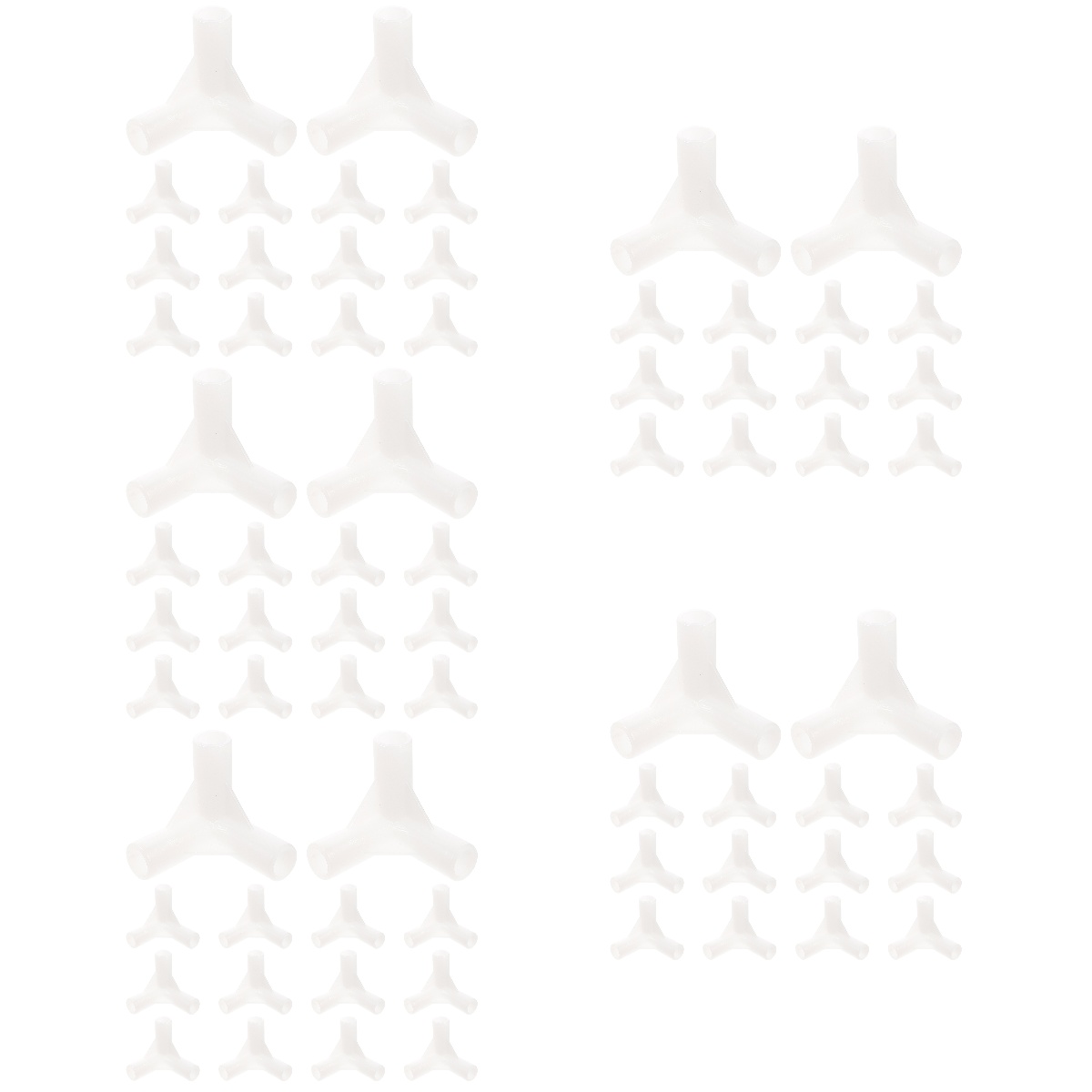 Canopy Fittings Kit Tent Connectors 100 Pcs Joint Accessories Tents