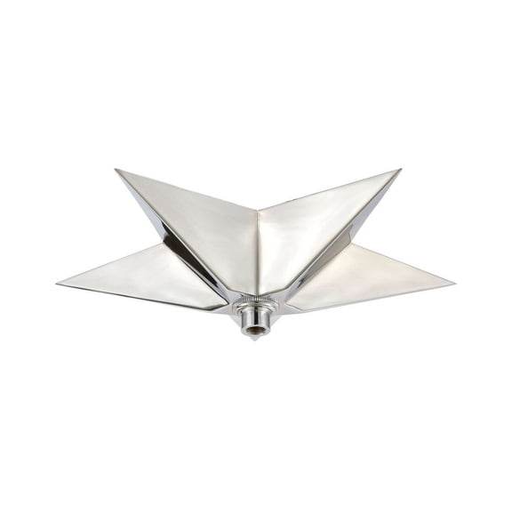 1SC-CHR-Elk Lighting-Accessory - Star Canopy in Modern/Contemporary Style with Art Deco and Luxe/Glam inspirations - 2 Inches tall and 12 inches wide