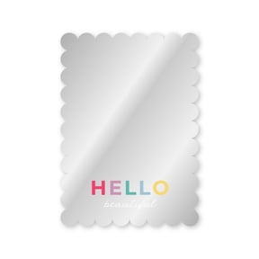 Hello Beautiful Magnetic Locker Mirror / Stylish Locker Décor / Shatterproof Locker Accessory / Back To School Locker Supplies