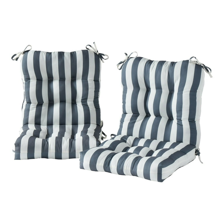 Greendale Home Fashions 42x21in Outdoor Patio Chair Cushion, Set