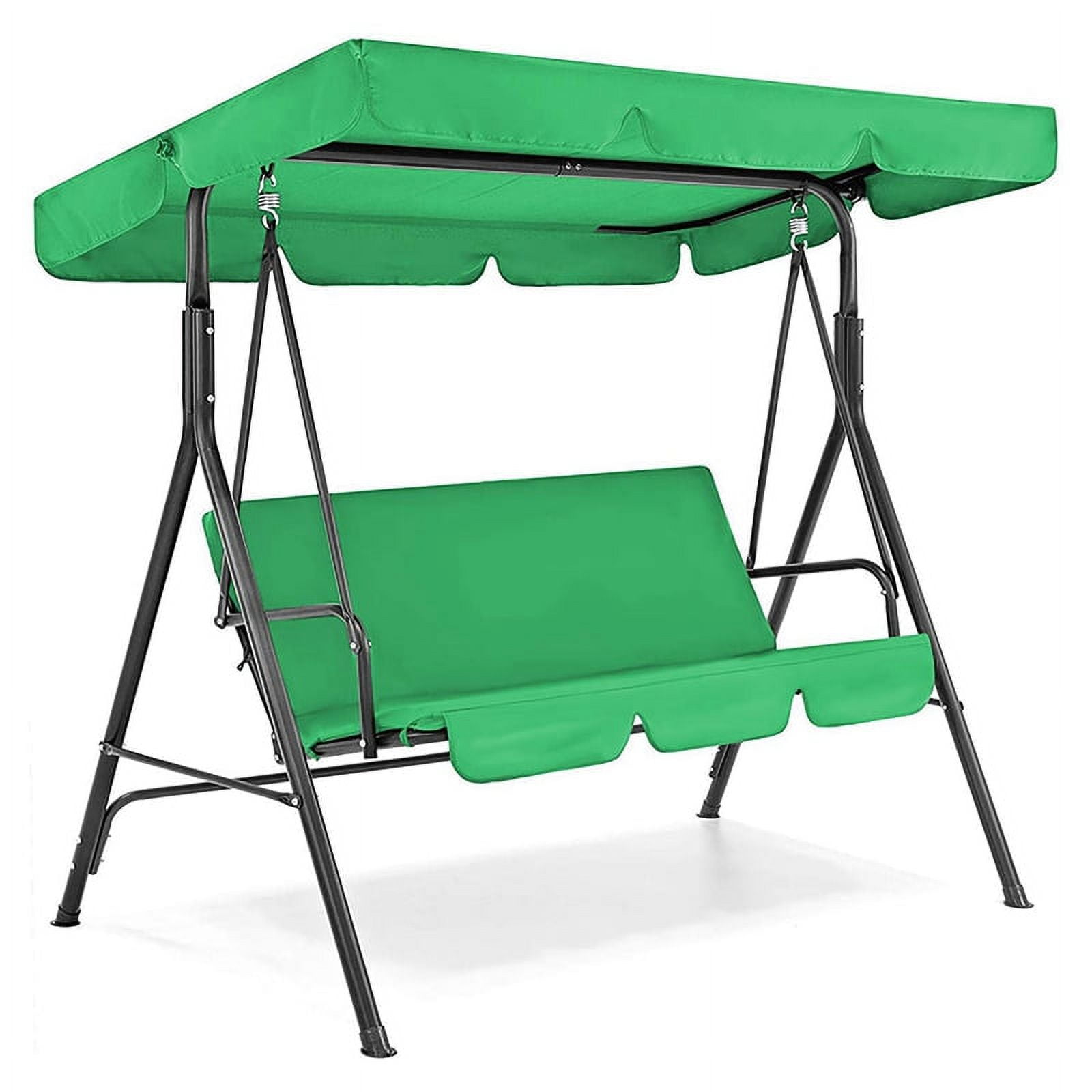 Canopy Swing Top Cover & Swing Cover, 3 Seater Patio Swing Chair Canopy