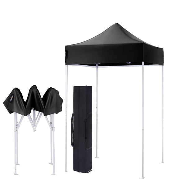 Canopy Ten 5 x 5 Commercial Fair Shelter Car Shelter Wedding Party Easy Pop Up