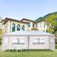 thumbnail image 1 of Canopy Tents, 10' x 20' Outdoor Canopy Party Tent with 4 Sidewalls, Wedding Canopy Tent, Patio Gazebo Tent, Sunshade Shelter, L2211, 1 of 10