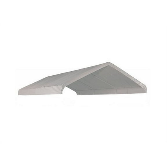 Canopy Top Replacement Cover 10'X20' White (1 1/2"- 2") Leg Poles)