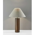 thumbnail image 1 of Canopy Walnut Wood Block Table Lamp, 1 of 5