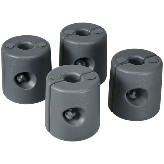 Canopy Weight Plate 104 lbs Light Gray Weight Plate Canopy Tent Weights, Water or Sand Fill, 4 Count