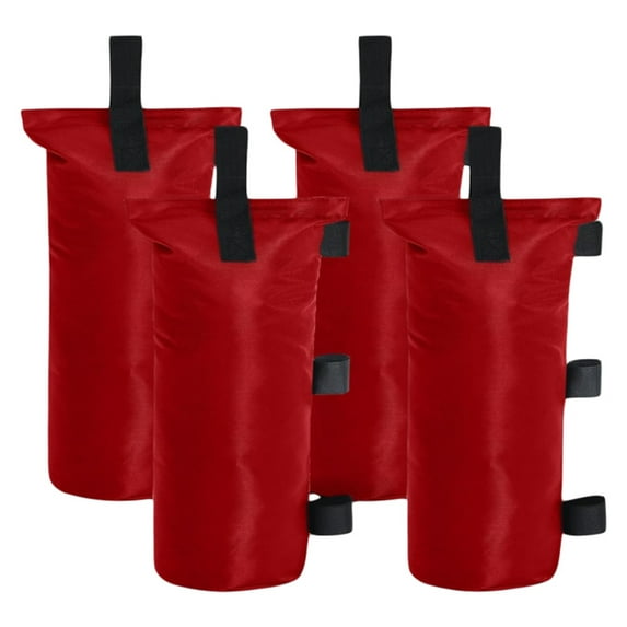 Canopy Weights Set of 4 - 120LBS Sand Bags for Pop Up Tent, Heavy Duty Weight Bags for Outdoor Gazebo, Trampoline, Pergola, Patio Umbrella & Instant Sun Shelter Leg Anchors