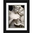thumbnail image 1 of Canova, Antonio 14x18 Black Ornate Wood Framed with Double Matting Museum Art Print Titled - Cupid and Psyche - Detail, 1 of 4