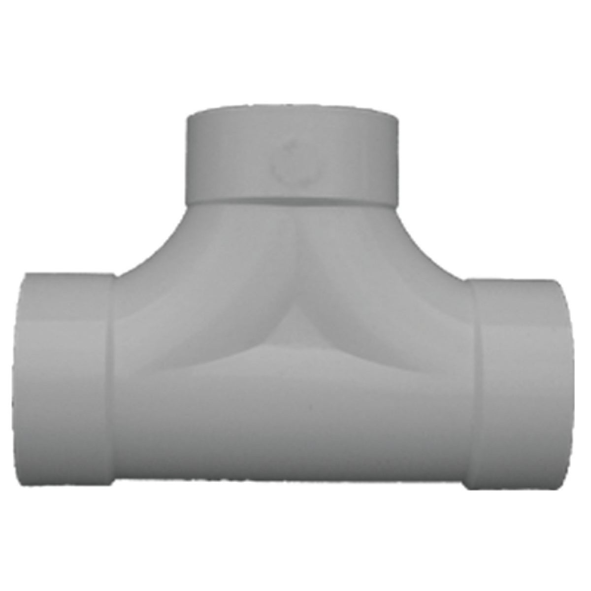 Canplas 414155BC PVC Sewer 4-Inch Two-Way Cleanout - Walmart.com