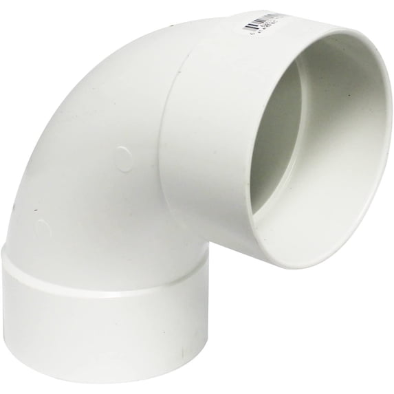 Canplas 414163BC PVC Sew 3 1/4 Bend Long Turn