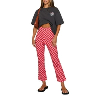 High Waist Plaid Pants High Waist Plaid Pants