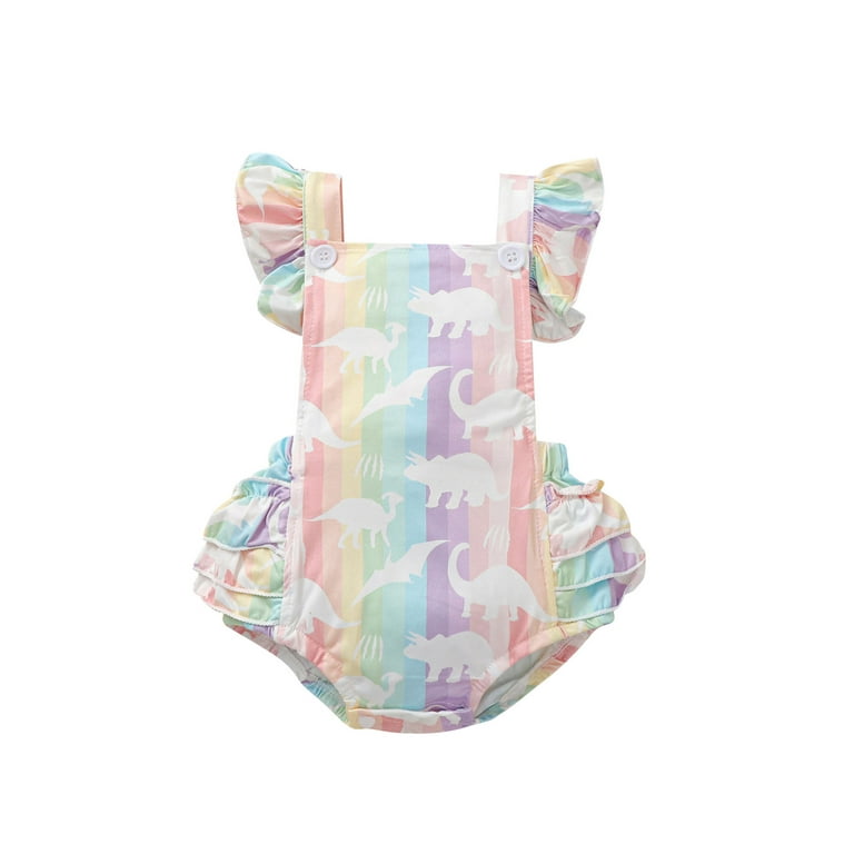 Baby girl dinosaur outfit top